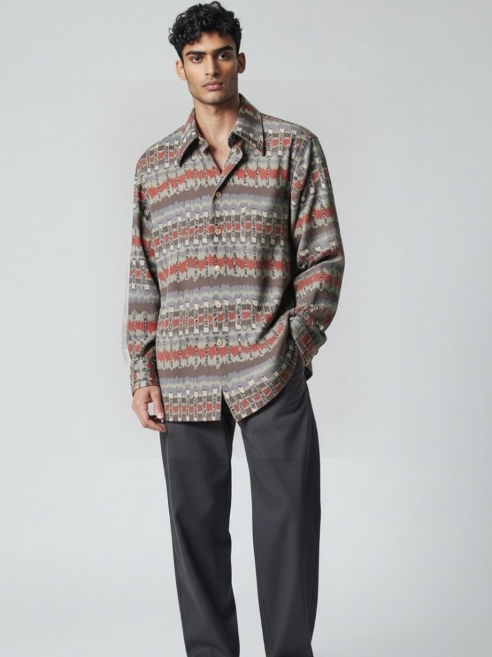 Vintage JP2 Baron Inc Men’s Button Down Shirt
